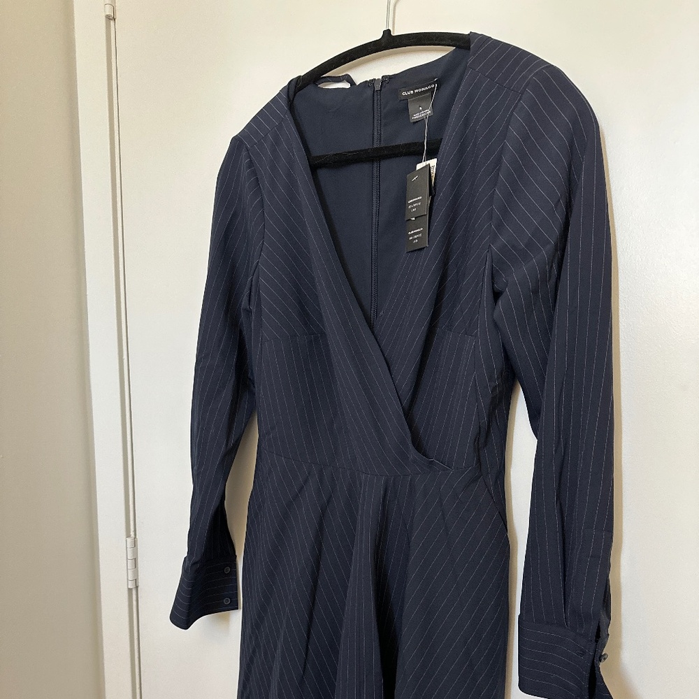 Club Monaco Donisha dress robe (Navy)